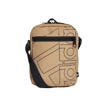 Adidas Polyester Crossbody Bag Backpack Shoulder Bag Unisex Brown