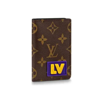 LOUIS VUITTON Pocket Organizer Brown