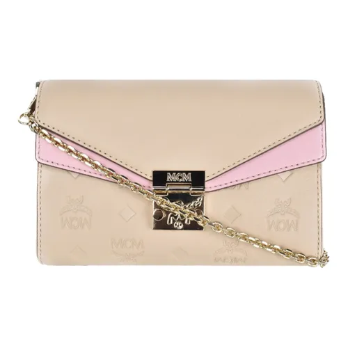 MCM Millie Visetos Crossbody Bags