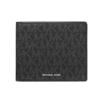 MICHAEL KORS Cooper Logo Billfold Wallet With Coin Pouch