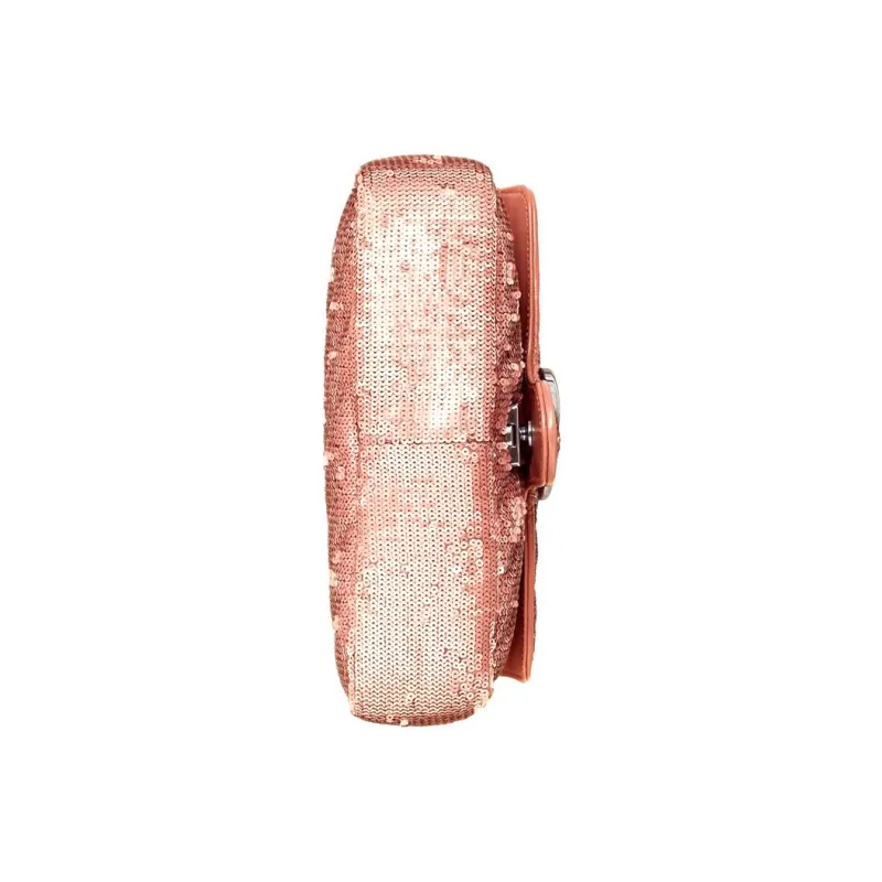 GUCCI Marmont Silk Crossbody Bags Shoulder Bags Women's Light Pink-4