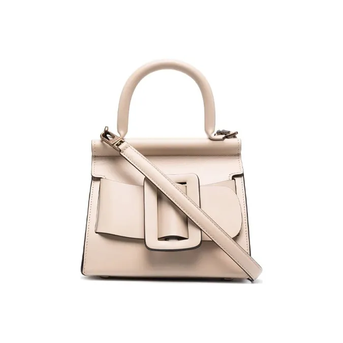 BOYY Karl Cow Leather Handbag Women's Beige-0