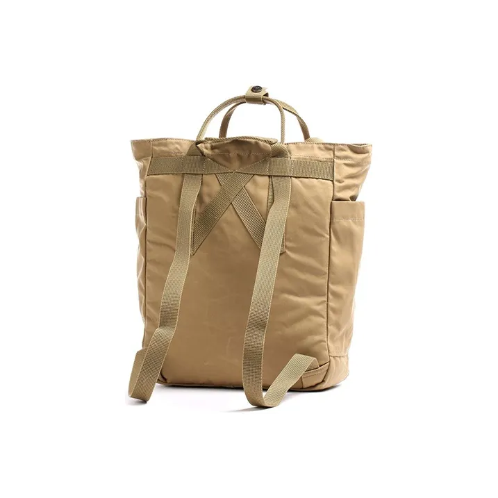 Fjallraven Cotton Shoulder Bags Handbags Unisex Beige-2