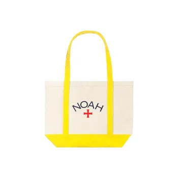 NOAH Cotton Tote Bag, Shopping Bag, Handbag Regular Unisex Yellow