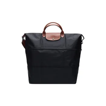 LONGCHAMP Le Pliage Fabric, Polyamide One Shoulder Handbag Large Size Women's Black