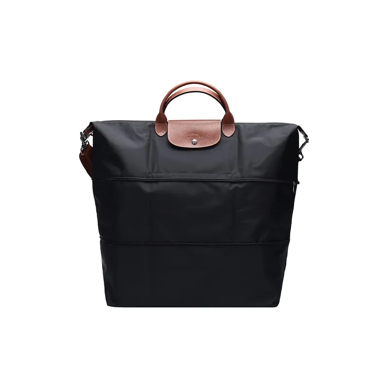 LONGCHAMP Le Pliage Fabric, Polyamide One Shoulder Handbag Large Size Women's Black-0