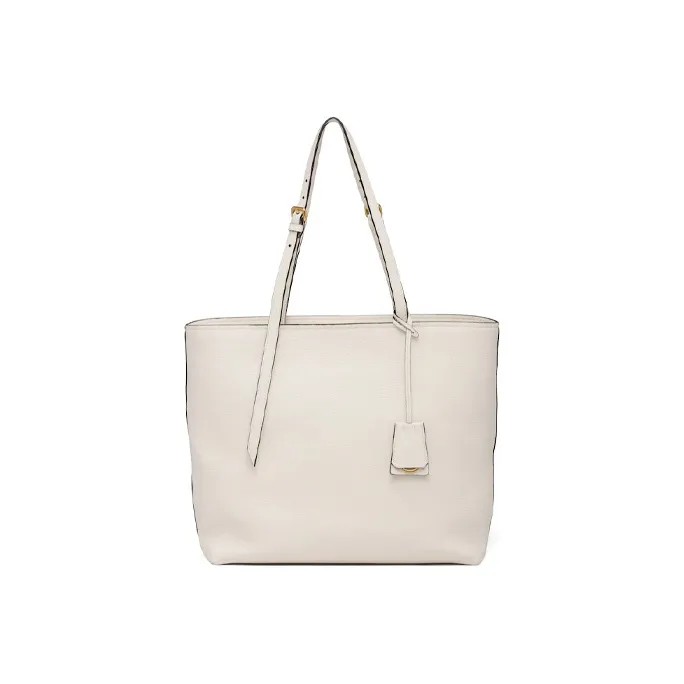 PRADA Calfskin Tote Bag Shopping Bag Handbag Shoulder Bag Crossbody Bag Women's White-2