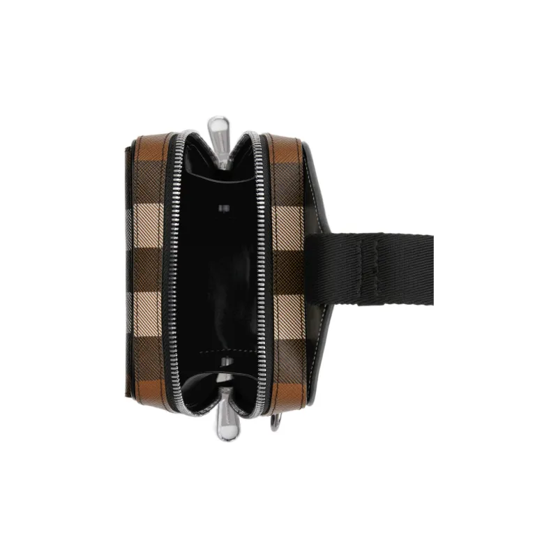 Burberry Leather Crossbody Bag Shoulder Bag Sling Bag Fanny Pack Backpack Men's Dark Birch Brown-4