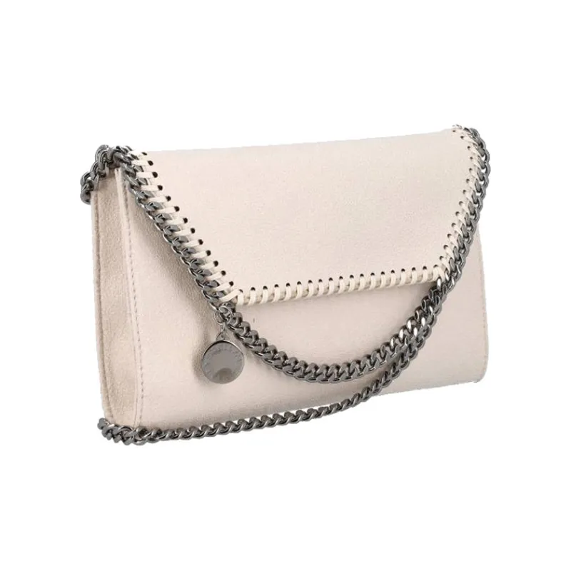 Stella McCartney Polyester Shoulder Bag, Clutch, Crossbody Bag Mini Women's Light Umber-4