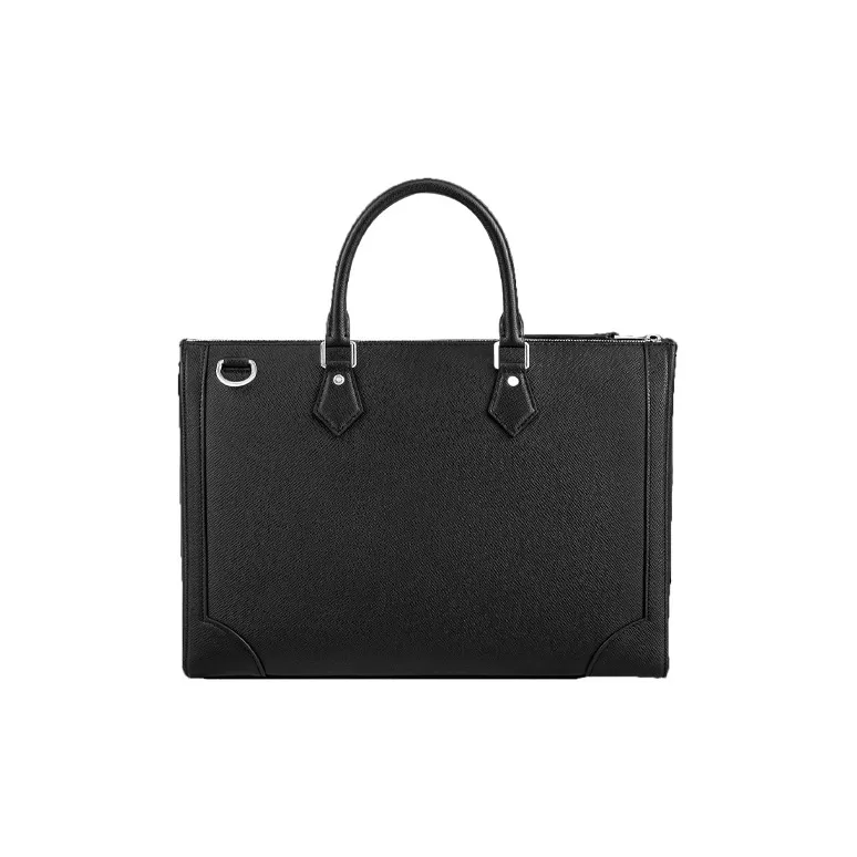 LOUIS VUITTON Cow Leather Briefcases Men's-5