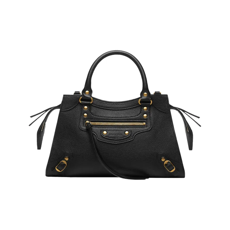 Balenciaga Neo Classic Handbag Small Black-0