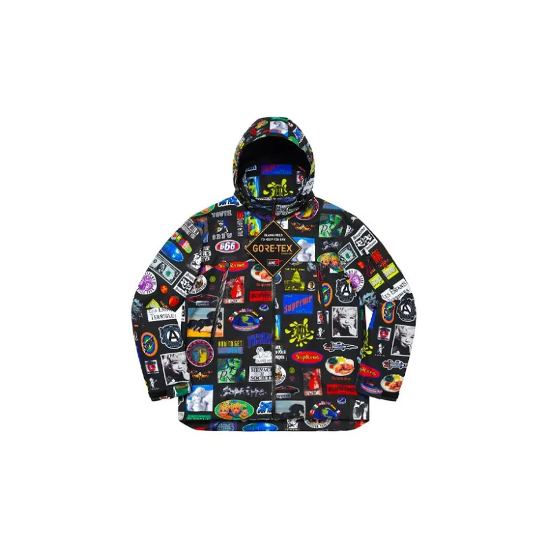 Supreme GORE TEX Stickers Shell Jacket SS21-1