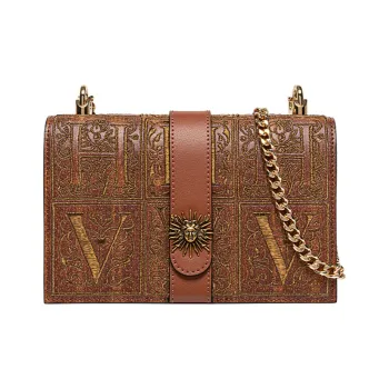 VANESSA HOGAN Genuine Leather Cow Leather Shoulder Bag Crossbody Bag Regular Women's Brown