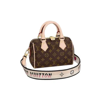 LOUIS VUITTON Speedy Bandouliere 20 Monogram Brown/Black