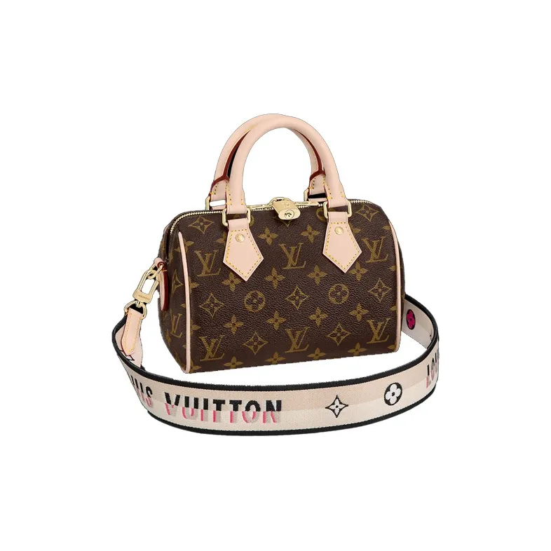 LOUIS VUITTON Speedy Bandouliere 20 Monogram Brown/Black-0