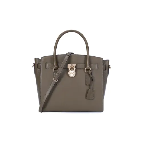 MICHAEL KORS MICHAEL KORS Luggage Collection Cow Leather Handbags Shoulder Bag Crossbody Bag Women's Olive Green