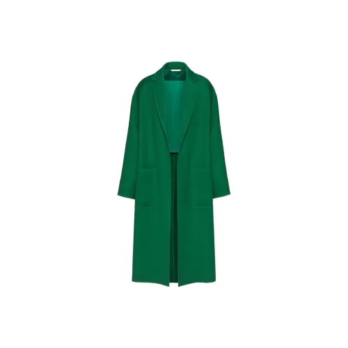 Valentino Coats Men Green