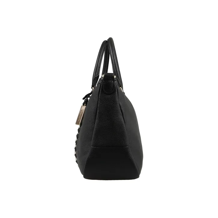 COACH Central Cow Leather Tote Bag Shopping Bag Handbag Shoulder Bag Crossbody Bag Large Size Women's Black-2