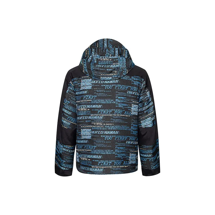 DAVID NAMAN Puffer Jacket Men's Blue-1