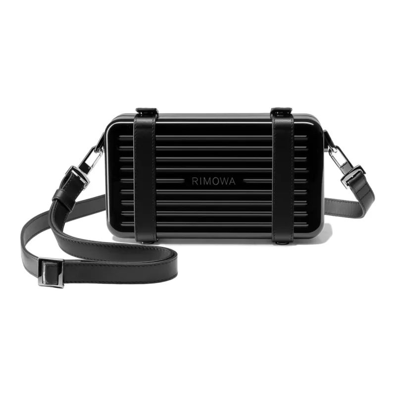 RIMOWA Personal Polycarbonate Handbag Crossbody Bag Suitcase Style Regular Unisex Black-1