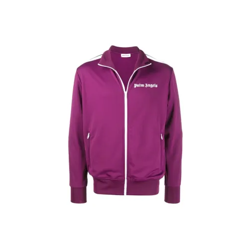 PALM ANGELS Jackets Men Purple