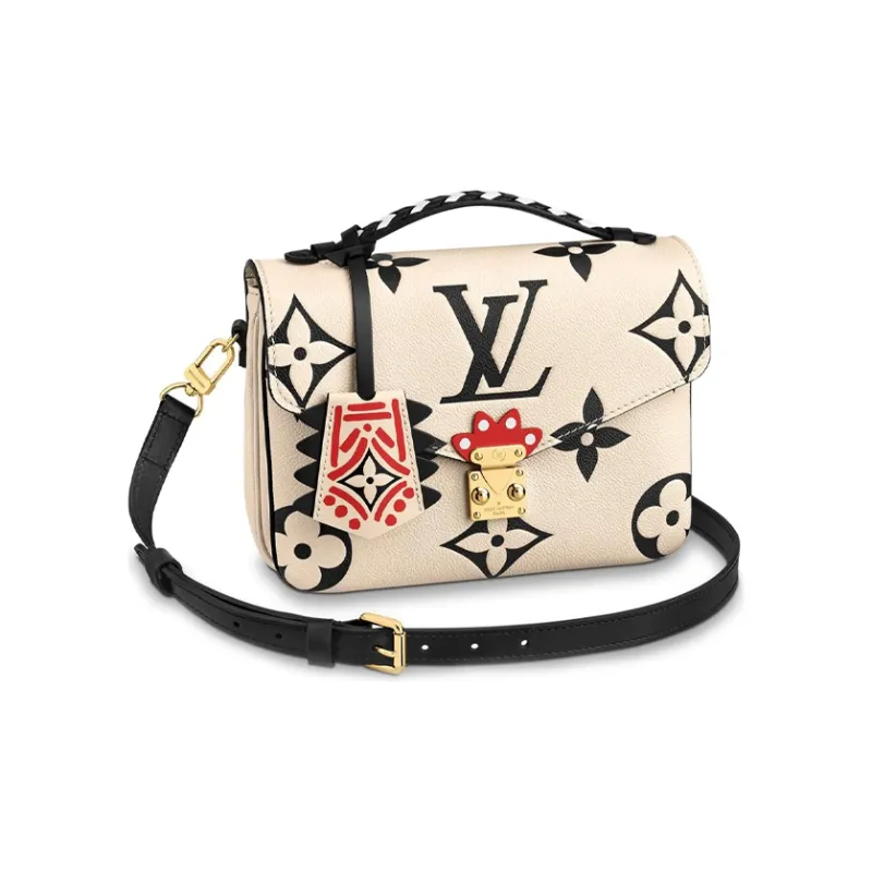 LOUIS VUITTON Crafty Pochette Metis Cream-0