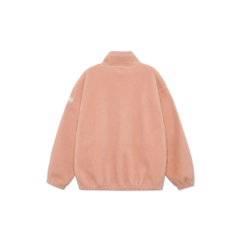 LiNing Badfive Velvet feel Coat Unisex Misty Rose Pink-1