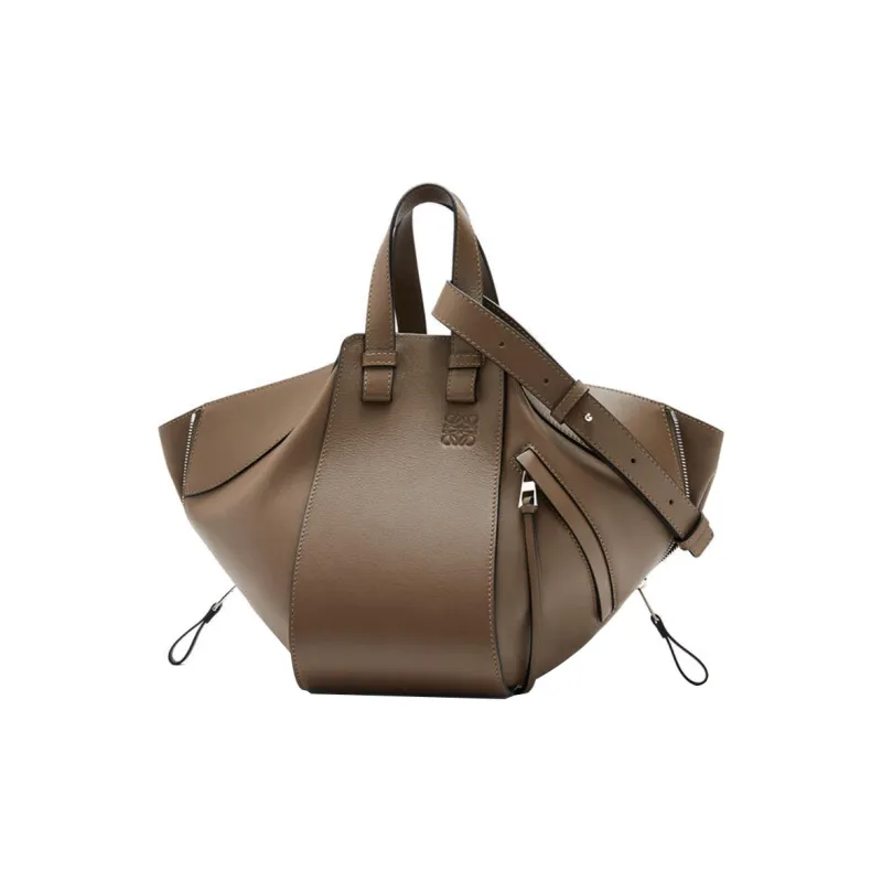 LOEWE Hammock Calfskin Hammock Bag Shoulder Bag Crossbody Bag Handbag Women's Moss Original Color-1