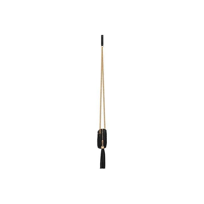 SAINT LAURENT Lou Crossbody Bag Mini Black-3