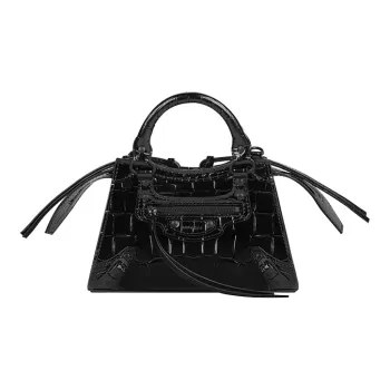 Balenciaga Neo Classic Cow Leather Shoulder Bag Mini Women's Black