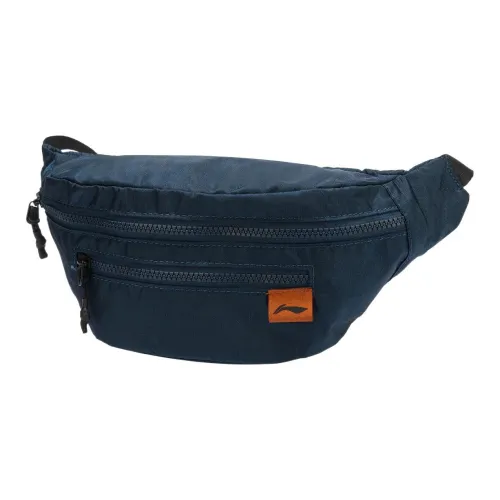 LINING Sports Fashion Collection Sling Bags Navy Blue