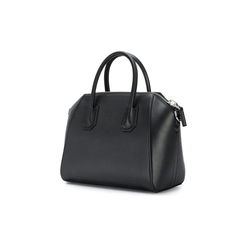 Givenchy Antigona Cow Leather Handbag Shoulder Bag Medium Size Women's Black-1