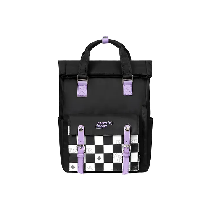 MR.ACE HOMME Polyester Backpack Regular Unisex Multicolor-4