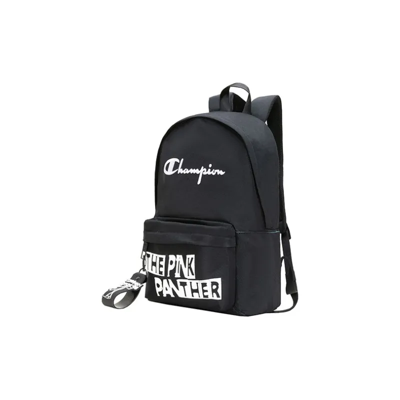 Champion Pink Panther Collaboration Fabric Backpack Regular Unisex Black-1