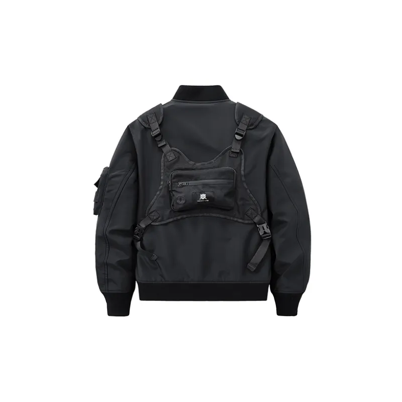VIP Loose Fit Workwear Jacket Unisex Black-1