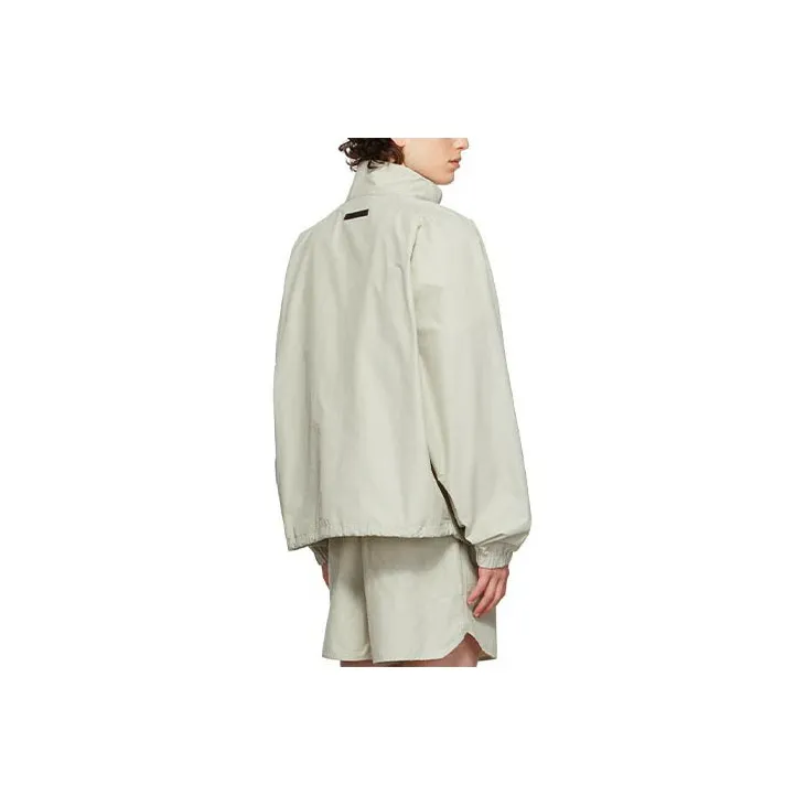 Fear Of God Essentials Ssense Exclusive Half Zip Track Jacket-1