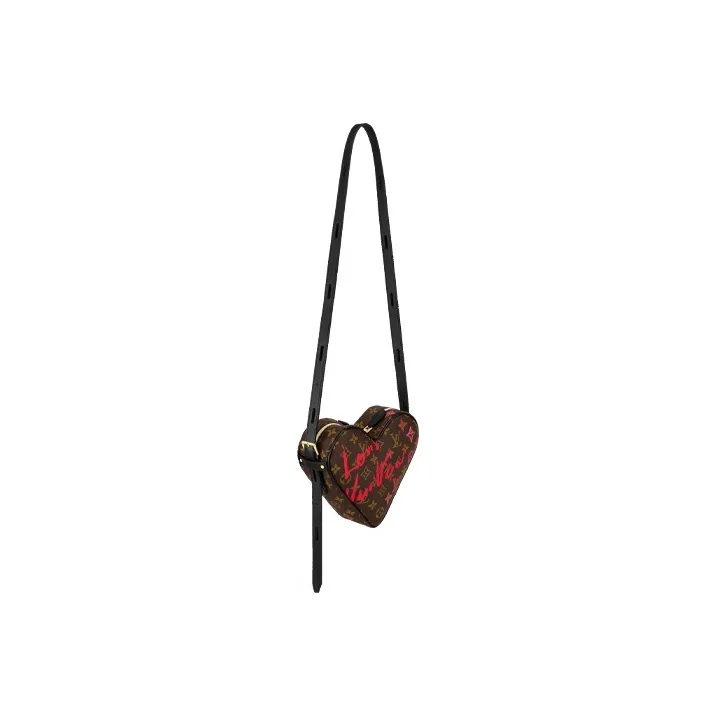LOUIS VUITTON Limited Edition Sac Coeur Heartbox Monogram Brown-1