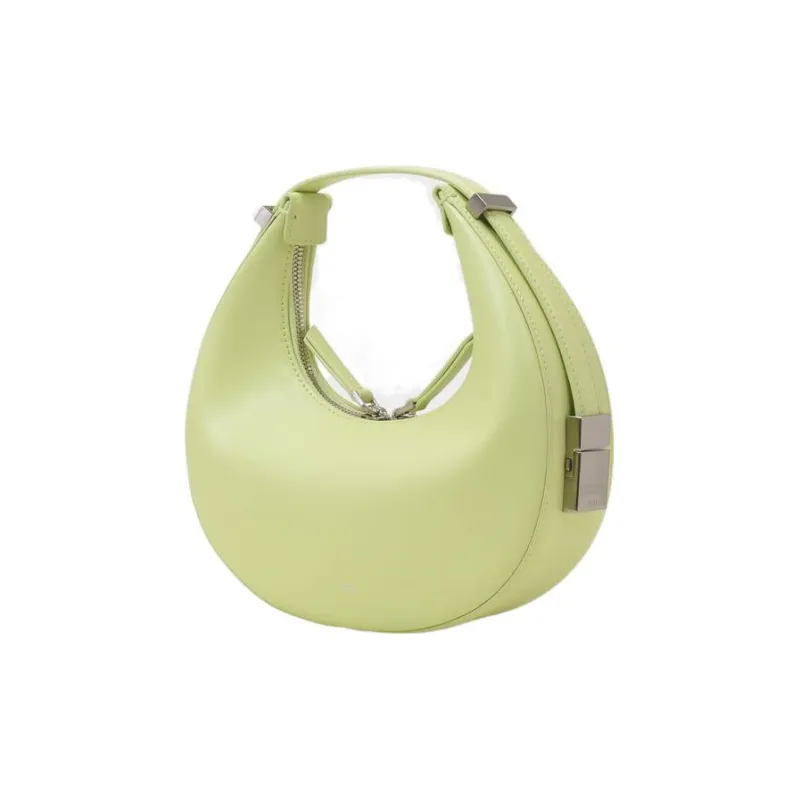 OSOI Cow Leather Handbag Regular Women's Green-1