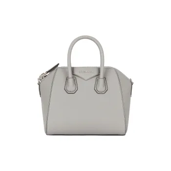 GIVENCHY Antigona Sheepskin Handbag Crossbody Bag Shoulder Bag Mini Women's Gray