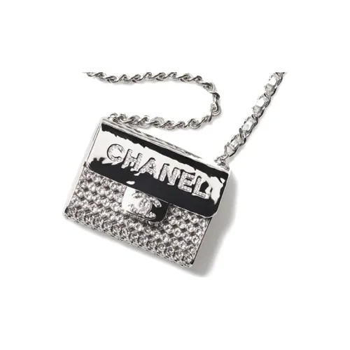 CHANEL Unisex Necklace Pouch