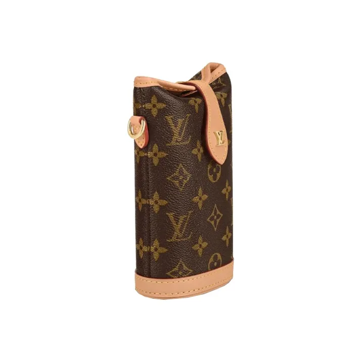 LOUIS VUITTON Fold Me Pouch Monogram Brown-1