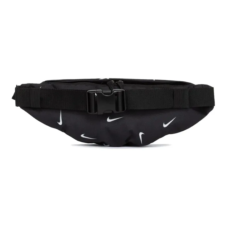 Nike Heritage Polyester Crossbody Bag, Sling Bag, Fanny Pack Regular Unisex Black-1