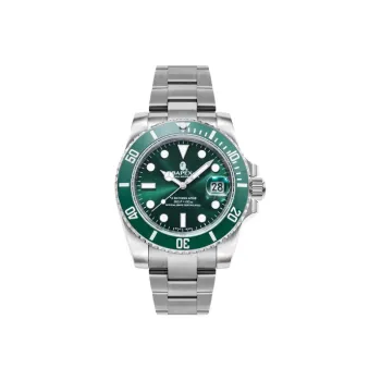A BATHING APE A BATHING APE Type 1 Bapex Watch Silver/Green