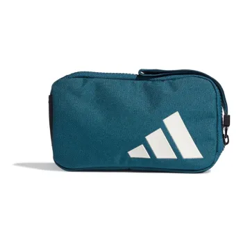 Adidas Polyester Clutch Handbag Regular Women's Water Duck Green/Bauxite Brown