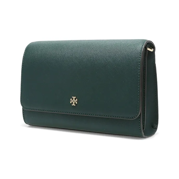 TORY BURCH Emerson Cross Grain Cow Leather Crossbody Bags Shoulder Bags Women's Jasper-1
