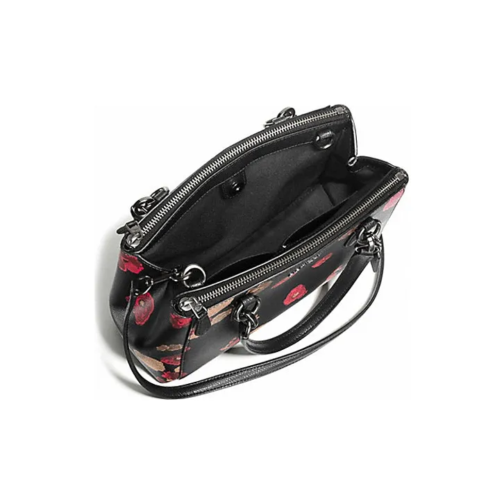 COACH Christie Leather Killer Bag, Shoulder Bag, Crossbody Bag, Handbag Tubas Women's Black-2