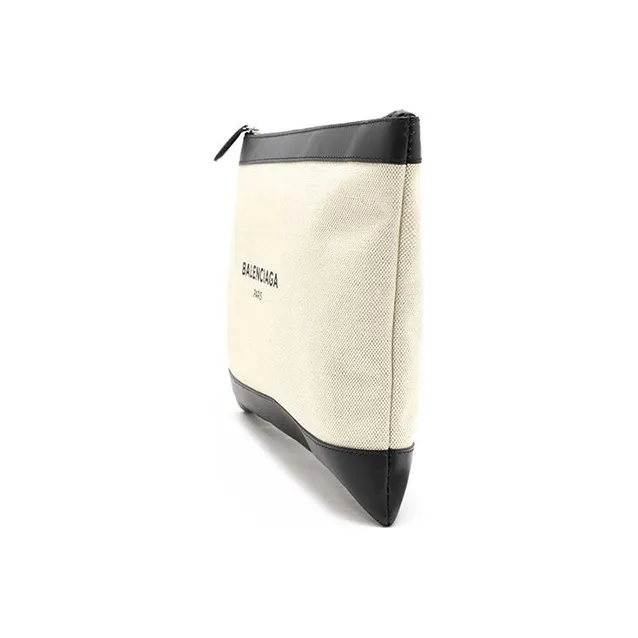 Balenciaga Canvas Canvas Bag Clutches Regular Women's White-2