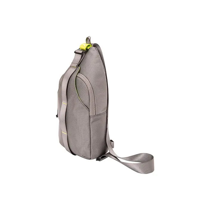 Anta Polyester Sling Bag Regular Unisex Gray-1