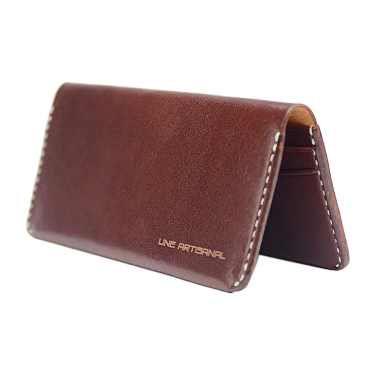 LINE ARTISANAL Cow Leather Leather Clip Wallet Regular Unisex Multicolor-4