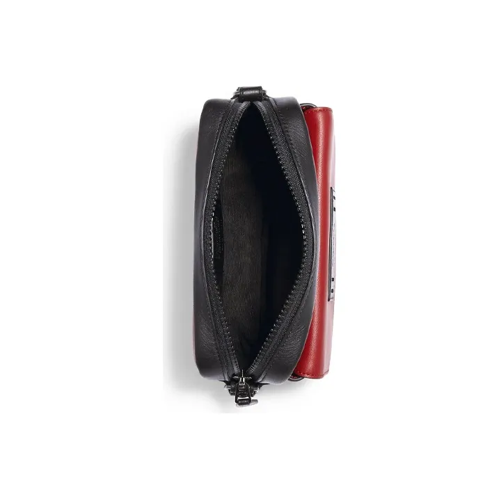 COACH Ranger Leather Shoulder Bag, Crossbody Bag Trumpets Men's Red-2